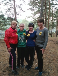 Команда наших педагогов на соревнованиях по туризму  среди победителей!